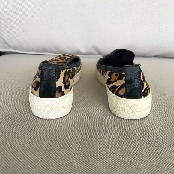 Sam Edelman Leopard Print Loafers - Picture 5 of 6